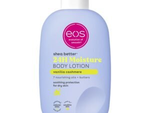 Shea Better Body Lotion Vanilla Cashmere, 24-Hour Moisture Skin Care, Lightweight & Non-Greasy, Natural Shea, Vegan, Vanilla Body Lotion, 16 fl oz